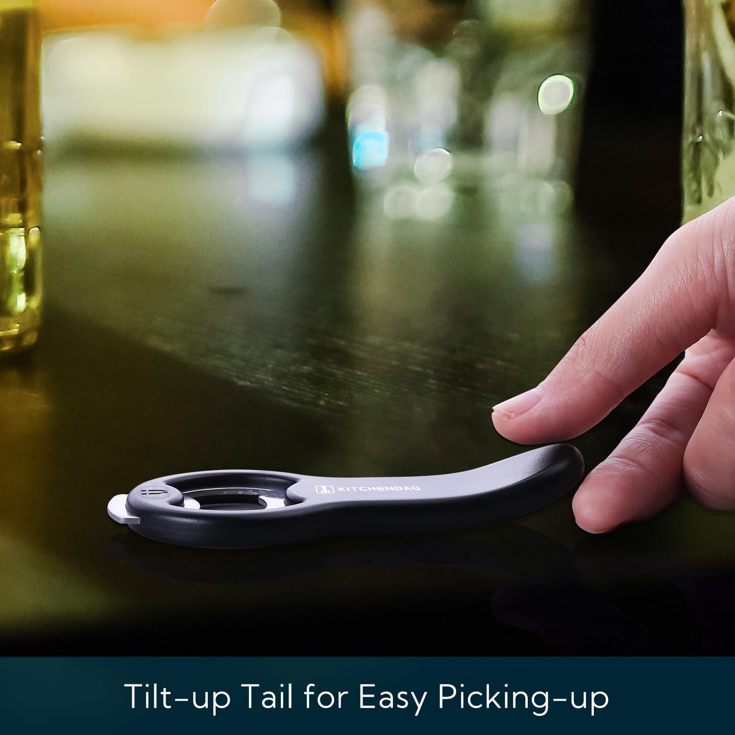 2 in 1 Magnetic Beer Bottle Opener for Fridge and RV with Cap Catcher - Pop Can Soda Can Opener, Stick to Refrigerator for Easy Storage with Magnet, Gift for Men Husband Father- 2 Pack