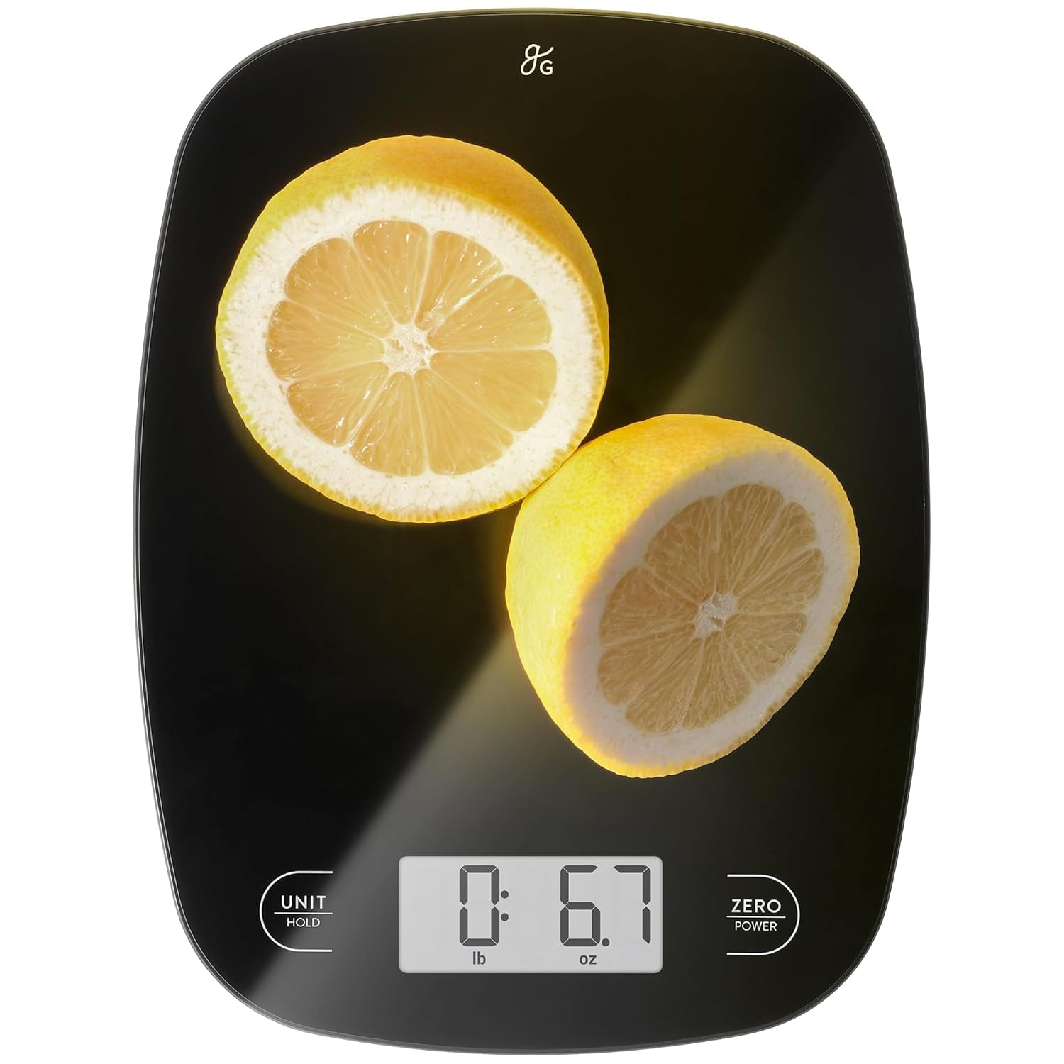 Food Scale – Digital Kitchen Scale, 1G Precision, Easy-Tare & Quick Conversion, Slim Compact Design, Durable & Portable | Ideal for Cooking, Baking & Meal Prep (Glass, Black)